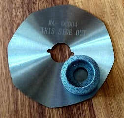 LIG-MA-OC004/046  *|* Octagonal Blade to suit Lightning Octo 4" Cutter w/ bonus Emery Stone