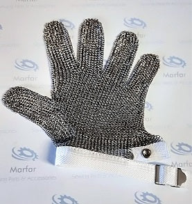 MG500SB  |  5-Finger Stainless Mesh Glove Ambidextrous - SMALL