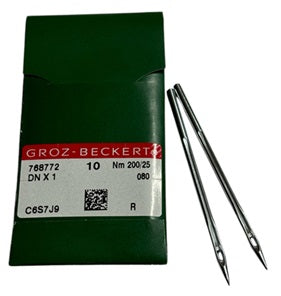 GB4530/200   |  (priced p/ndl , multiples 10 only ) Groz-Beckert Needle UY143GS, SY4261, MY1013, 92X1, DNX1-size # 200/25 NEEDLE  |