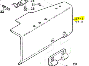 Y-93006  |  Yamato DV1503 Front Door/ Cover