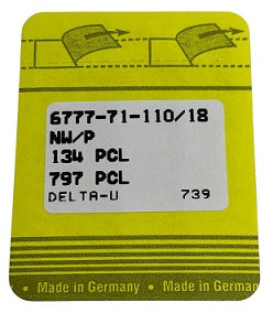 SNF2005YL/110  |  Singer Brand Needle 134-PCL-size # 110/18 ---(priced p/needle , order in multiples 10 only)
