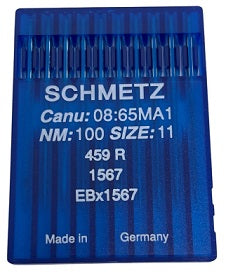 SCH0865MA/100  |  Schmetz Needle 459R, 1567, SY6520-SPI-size # 100/16 ---(priced p/needle , order in multiples 10 only)