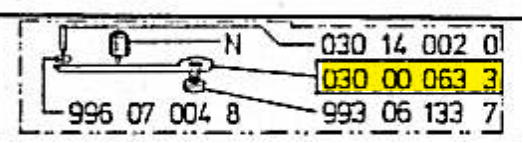 ADL-030000633  |  030 00 063 3  |  030-00-063-3  |  Needle Plate locking Spring & Pin Assembly for Adler 30-10 , 30-50, 30-70.