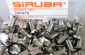 SIR-SK675  |  SS-2110920-TP |  6031-01 Throat Plate Screw 11/64" 40 L=8.5 (aka Singer 691 Silver )