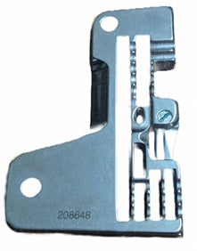 PS-208648  |  6- Thread Needle Plate 3x2x4 for Siruba F series & Pegasus E series.