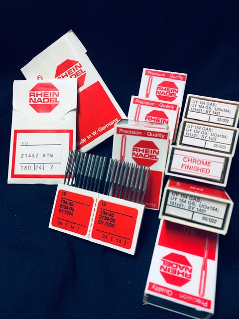 |    RHN2665/140  |  Rhein Brand Needle UY113GS, UOX113, SY7090-size # 140/22 ---(priced p/needle , order in multiples 10 only)