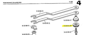 PF-12-110211-15  |  Pfaff Adj Nut