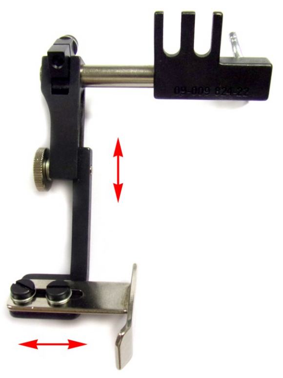 KH-PF-09-009844-35  |  Suspending Edge guide.(Left Side Guide for Pfaff 1525 and 2545)