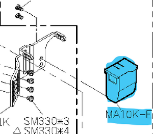 SIR-MA10K-E  |  Thread lubricating container for Siruba F007K