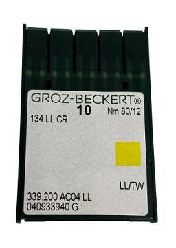 GB2005AS/80 Groz -Beckert Leather Needle 135X8, 134-NTW/LL-size # 80/12 NEEDLE -LLCR-  | ---(priced p/needle , order in multiples 10 only)