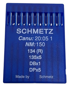 SCH2005/150  |  Schmetz Needle 134, 797, 135X5, 135X7, 135X25, DPX5-150/ ---(priced p/needle , order in multiples 10 only)