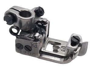 KH-3700-364  |  Presser Foot with Center Guide for cover stitch machine 6.4mm 3 ndl.