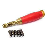 KH-SN-BHCK2  |  Hole Punch set
Hold Punch Set Set includes: Handle with 2mm, 2.5mm, 3mm, 4mm, 5mm punch.
Installation method:
Turn the fastening nut, insert the punch, and then screw it back.