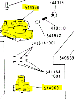 SIN-544969  |  Singer Impeller