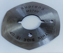 SUP-M700  |  HEXAGONAL Knife for Suprena Cutter - 50mm./ 16mm ID