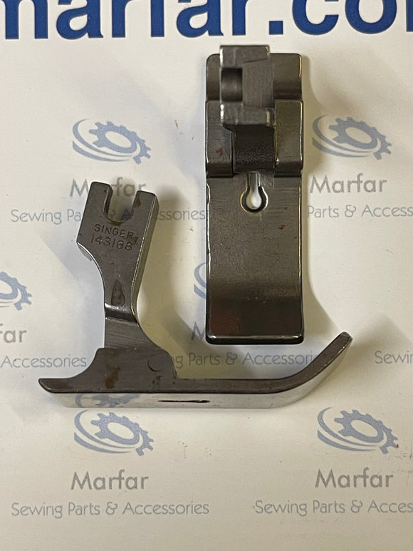 FTNF-SIN-143168 | 143168 Long Wide type presser foot for curtain work./ needle feed