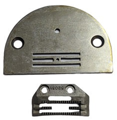 552031/33  |  Plate and Feed dog set
52031 & 52033 Needle plate and feed dog set for singer models 96k40 96k41 95k10