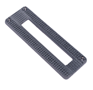 JK-D1508-772-K00  |  Juki Work clamp OD55X20 - Checkered Metal Base