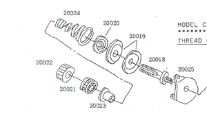 SEI-CS-20018C  |  Complete tension for Seiko CH